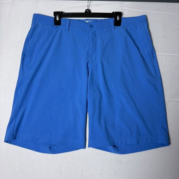 Nike Golf Shorts Standard Fit Dri Fit Mens Blue Pockets Size 38 - Picture 1 of 7
